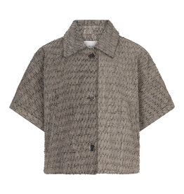 Ruby Tuesday CISABO Poncho style jacket BLACK DUST MELANGE