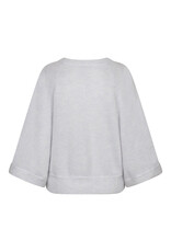 Ruby Tuesday VELUSE Knitted wide sleeves alpaca blend sweater Denim blue