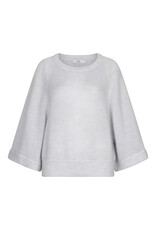 Ruby Tuesday VELUSE Knitted wide sleeves alpaca blend sweater Denim blue