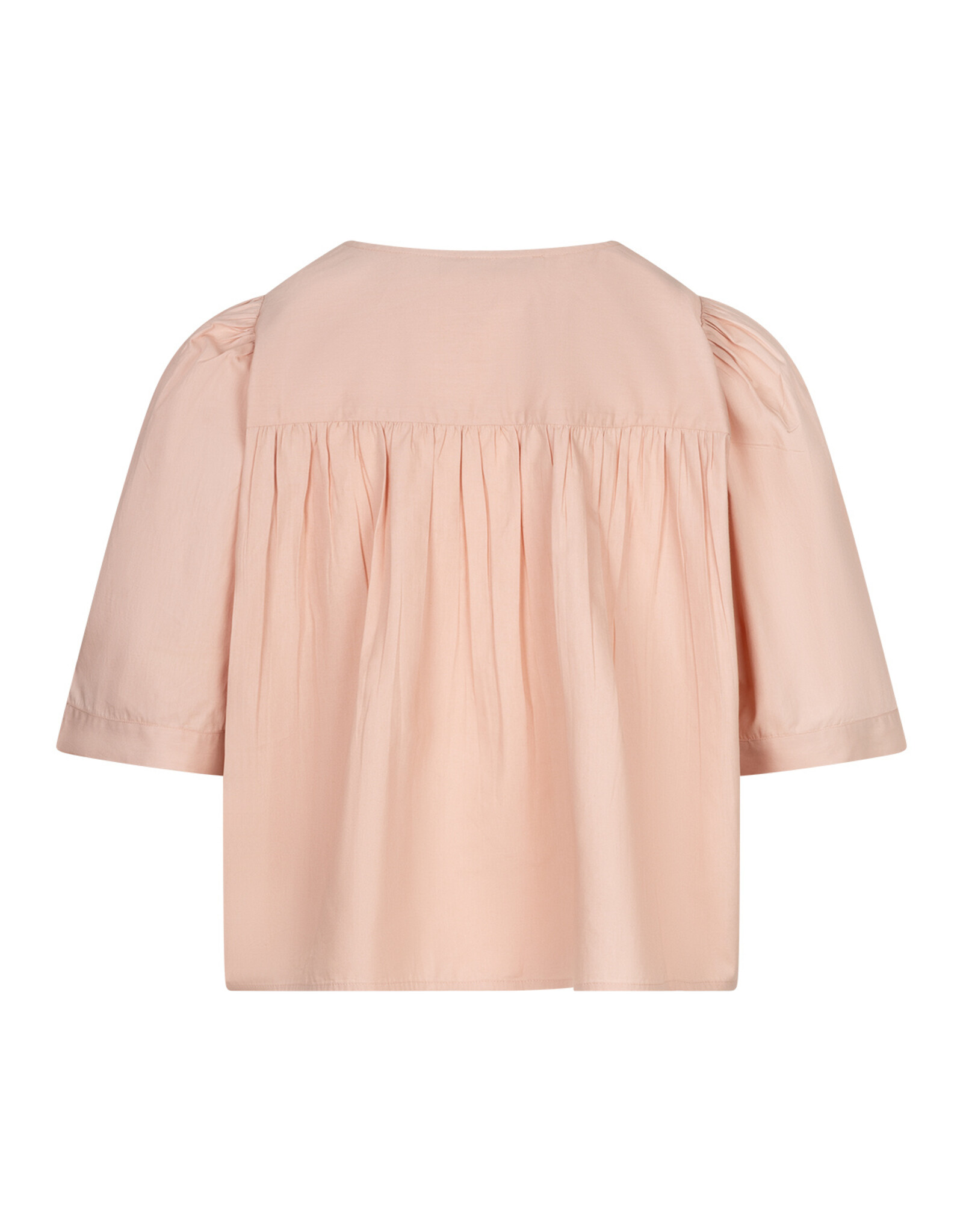 Ruby Tuesday IELINE short sleeves poplin top FADED PINK