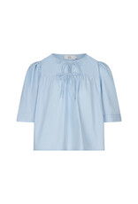 Ruby Tuesday IELINE short sleeves poplin top Light blue