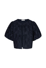 Ruby Tuesday IANTIES Half balloon sleeves embro+beads top Parisian night