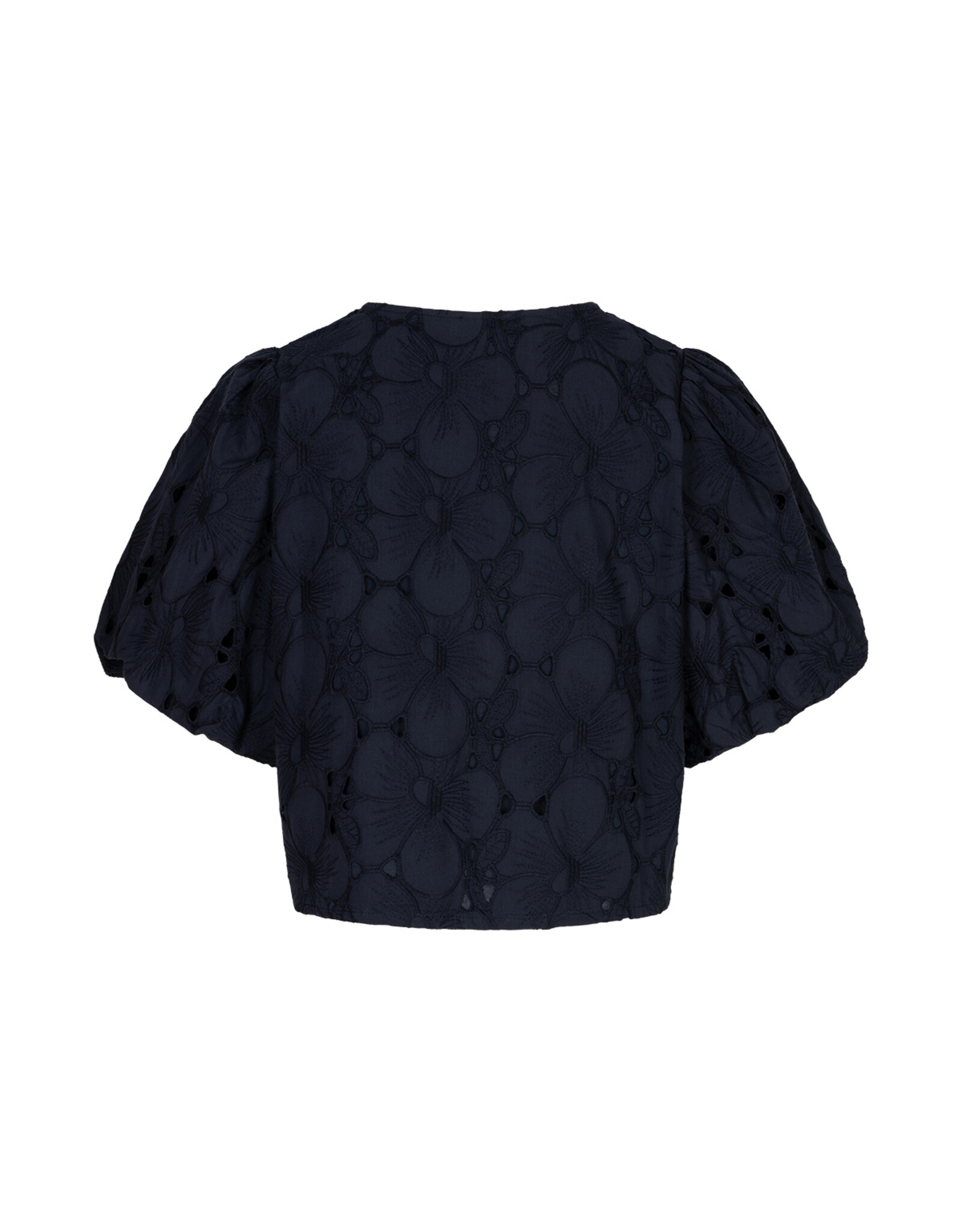 Ruby Tuesday IANTIES Half balloon sleeves embro+beads top Parisian night