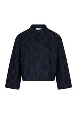 Ruby Tuesday IANTE embroidered+beads shirt blouse Parisian night