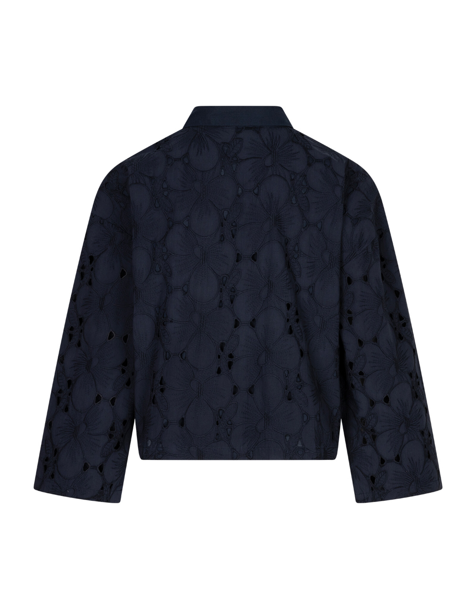 Ruby Tuesday IANTE embroidered+beads shirt blouse Parisian night