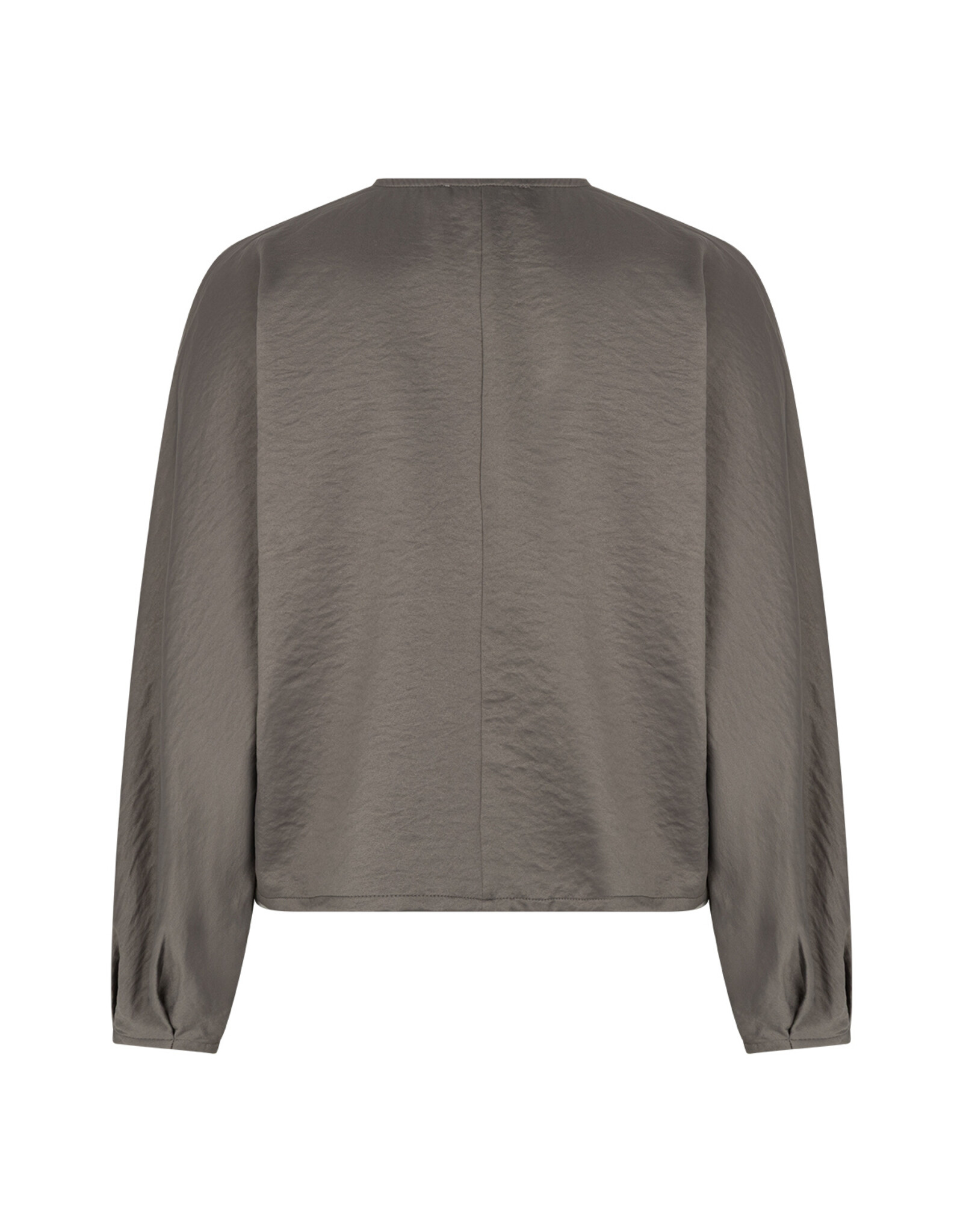 Ruby Tuesday CAMELL 3/4 sleeves collarles blouson MAGNET