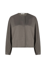 Ruby Tuesday CAMELL 3/4 sleeves collarles blouson MAGNET