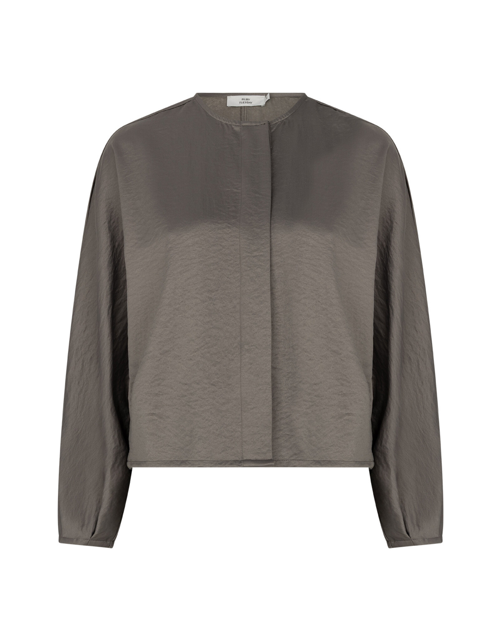 Ruby Tuesday CAMELL 3/4 sleeves collarles blouson MAGNET