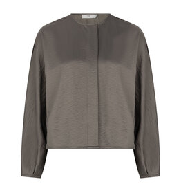 Ruby Tuesday CAMELL 3/4 sleeves collarles blouson MAGNET