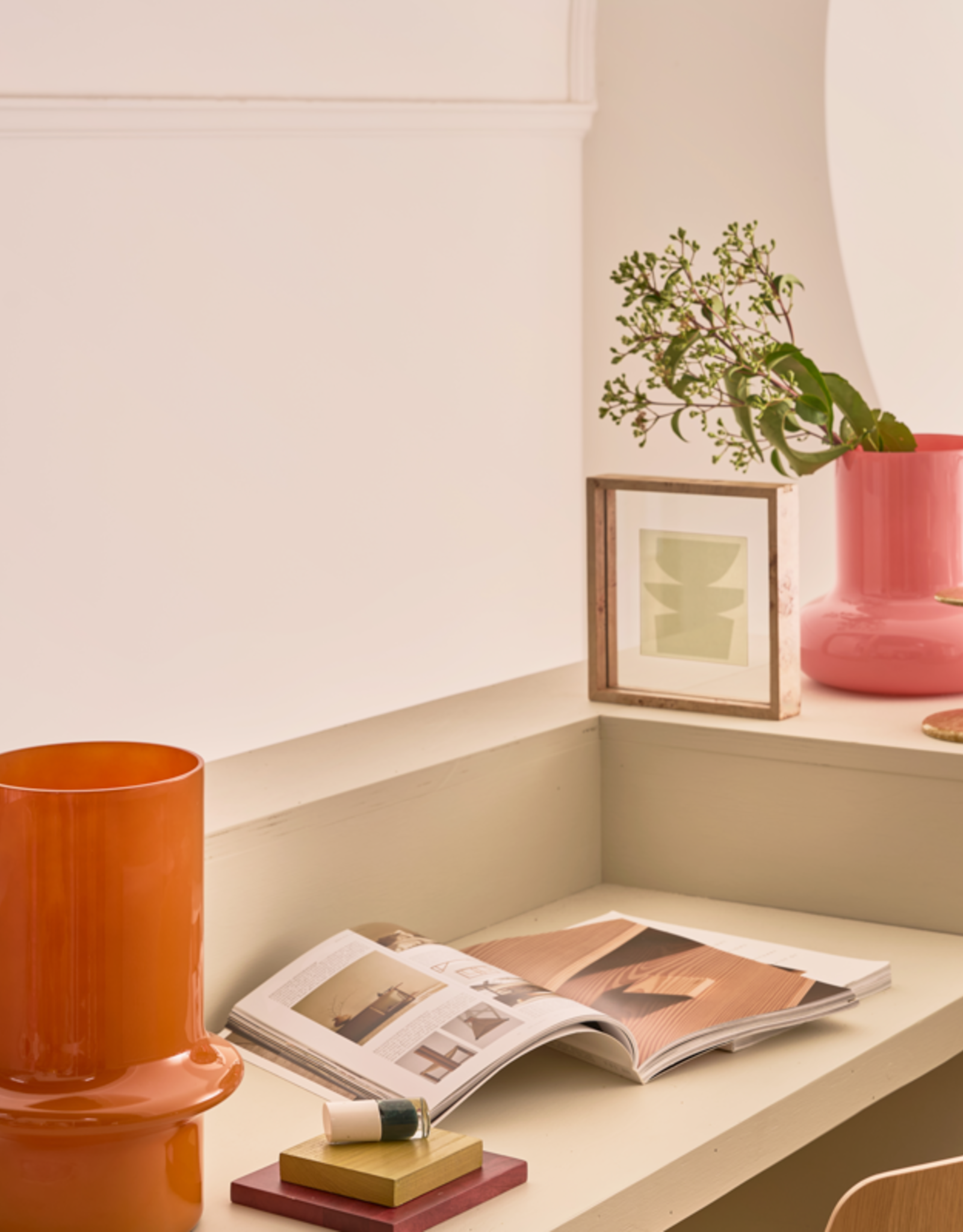 Urban Nature Culture Urban Nature Culture candle holder Aiden, golden brown