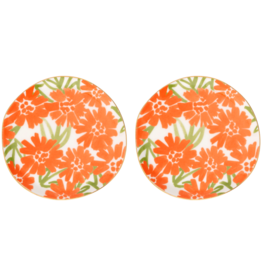 Urban Nature Culture Urban Nature Culture Good Morning plate,Palesa, Set of 2, Carrot