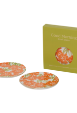 Urban Nature Culture Urban Nature Culture Good Morning plate,Palesa, Set of 2, Carrot