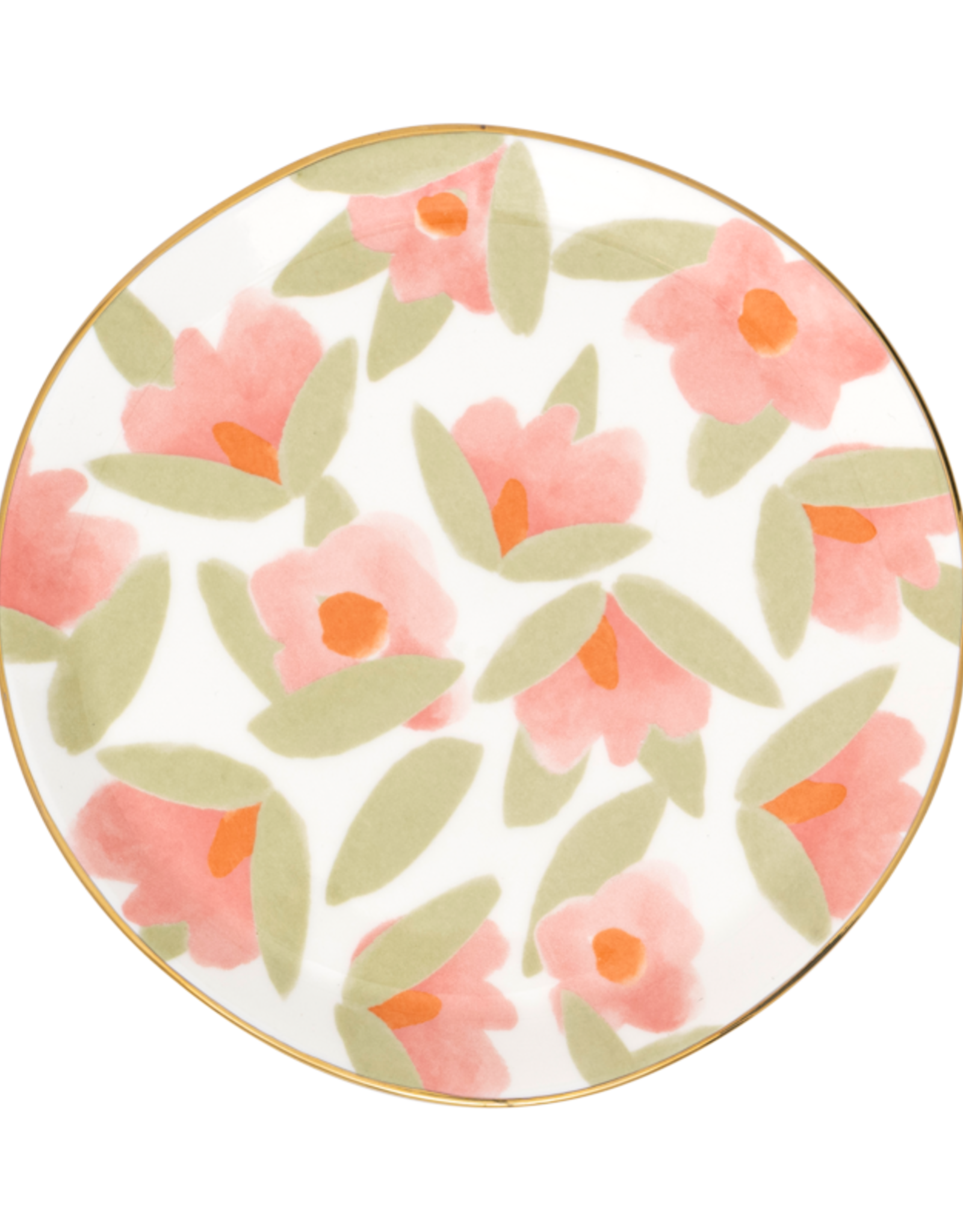 Urban Nature Culture Urban Nature Culture Good Morning plate,  Lilja, Burnt Coral