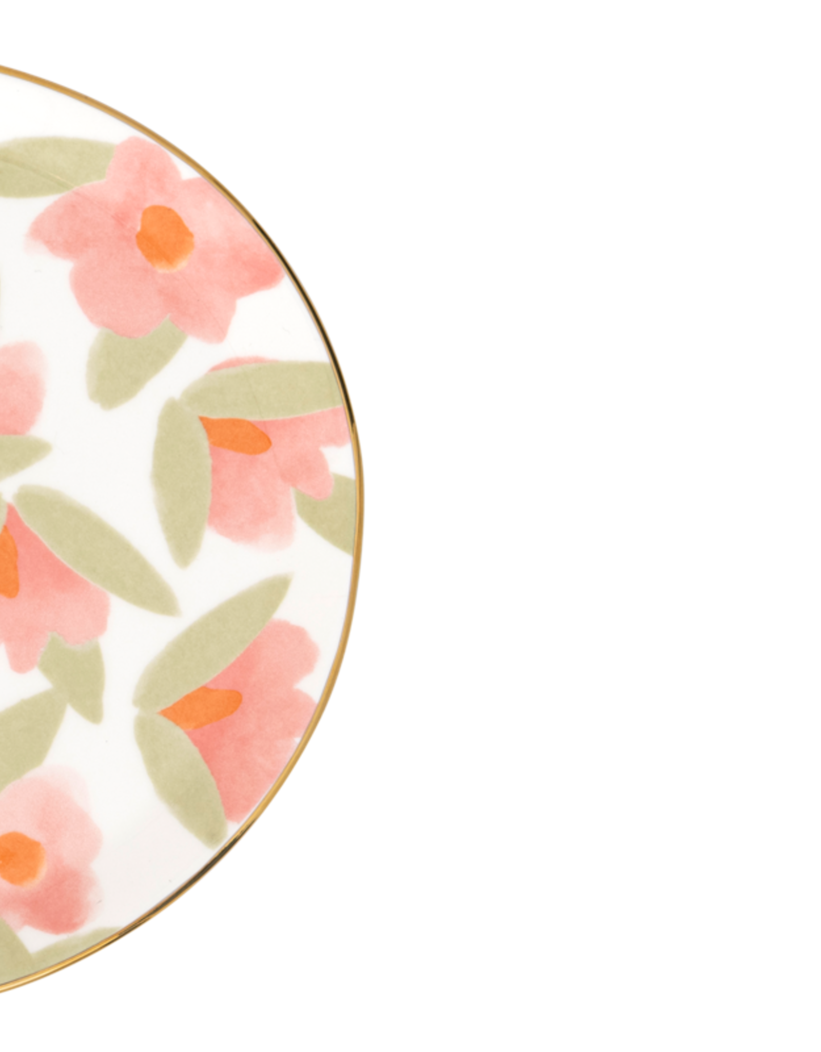 Urban Nature Culture Urban Nature Culture Good Morning plate,  Lilja, Burnt Coral