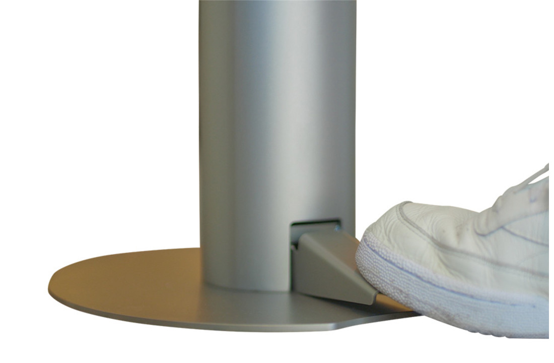 Sanitizer Station 1.0 – handgel desinfectiezuil + 1L Desinfecterende Handgel