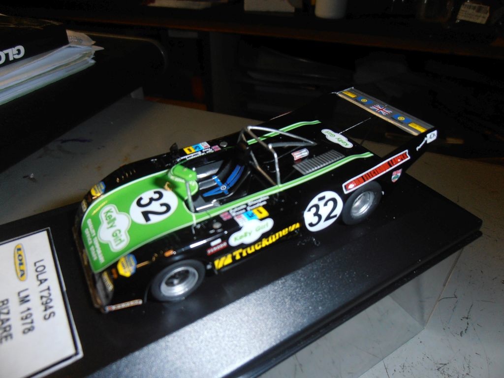 BIZARRE 1:43 LOLA FORD T296 24H LE MANS 1978 #25 NC LE