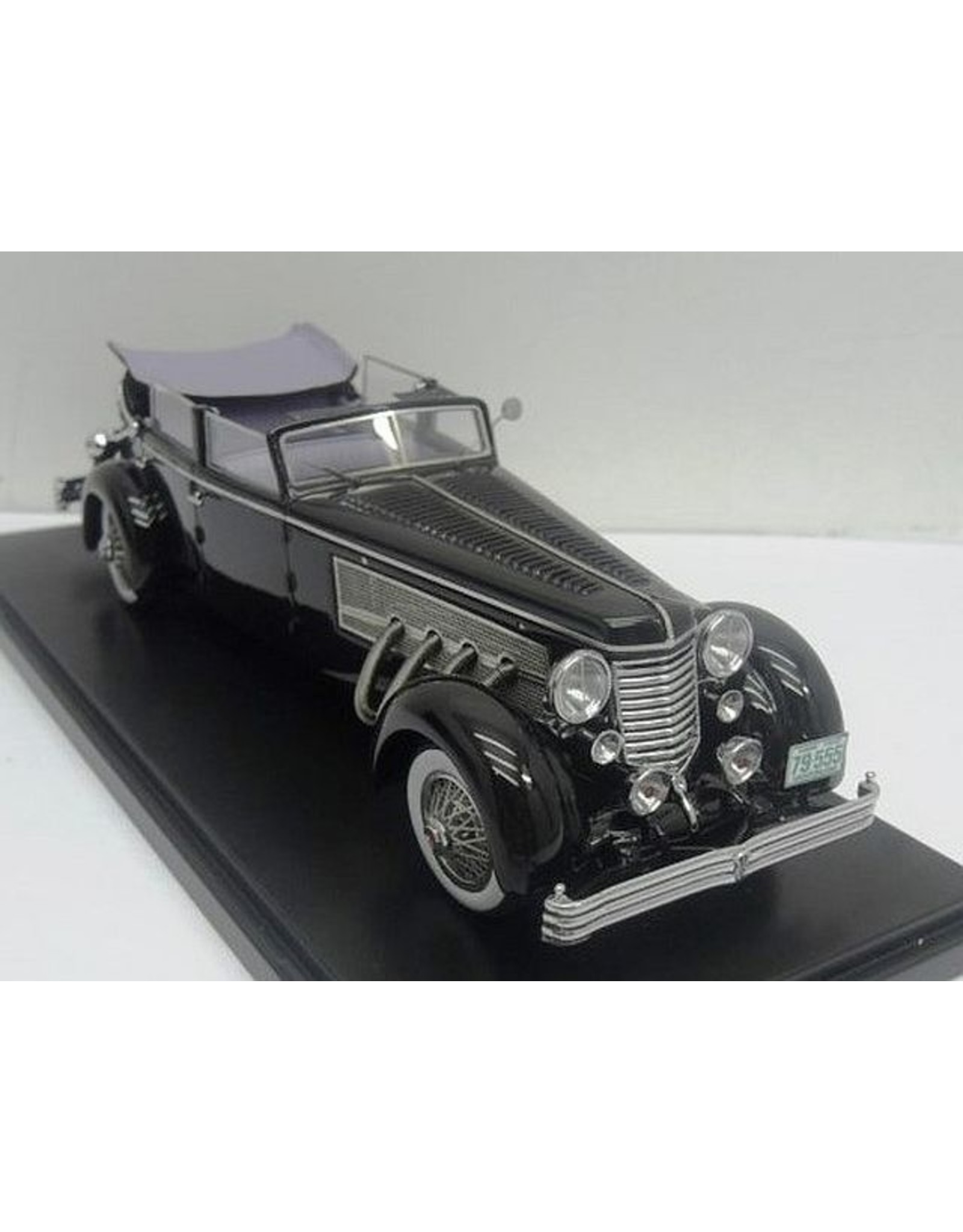 Duesenberg by Rollston/Rollson DUESENBERG SJ TOWN CAR CHASSIS 2405 BY ROLLSON FOR Mr.RUDOLF BAUER-1937(open top/windows up)black