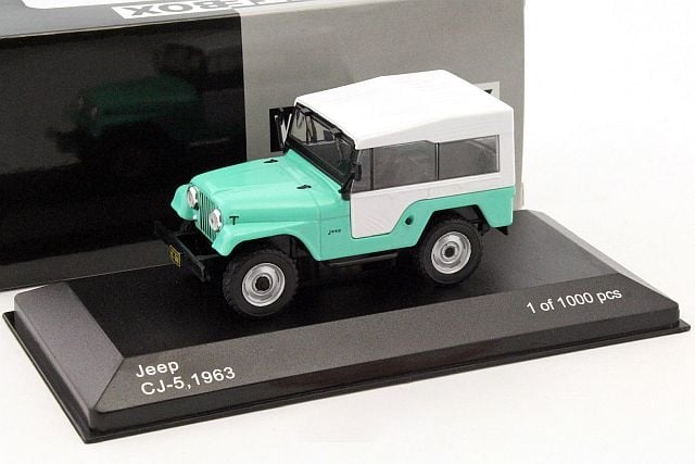 Art-Toys CommV - JEEP CJ-5(clear green/white)1963