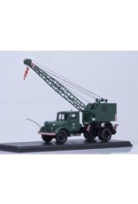 MAZ(Minski Avtomobilnyi Zavod) MULTIFUNCTIONAL TRUCK CRANE K-51(MAZ-200)with function(green).