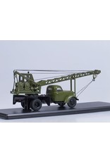 ZiL CRANE TRUCK AK-75(ZiL-164)exhibitian version,khaki