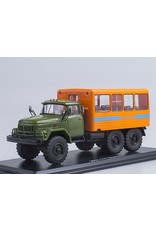 ZiL BUS TRUCK ZiL-131(khaki/orange)