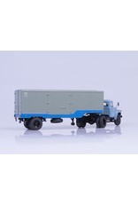 ZiL ZiL-130V1 WITH SEMITRAILER ODAZ-794(blue/grey)