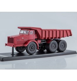 MAZ(Minski Avtomobilnyi Zavod) QUARRY DUMPER TRUCK MAZ-530(40 tons)dark red