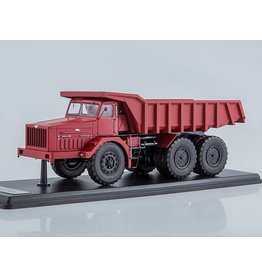 MAZ(Minski Avtomobilnyi Zavod) QUARRY DUMPER TRUCK MAZ-530(40 tons)dark red MAZ(Minski Avtomobilnyi Zavod) QUARRY DUMPER TRUCK MAZ-530(40 tons)dark red