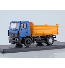 MAZ(Minski Avtomobilnyi Zavod) MAZ-5550 DUMPER TRUCK(blue/yellow) MAZ(Minski Avtomobilnyi Zavod) MAZ-5550 DUMPER TRUCK(blue/yellow)