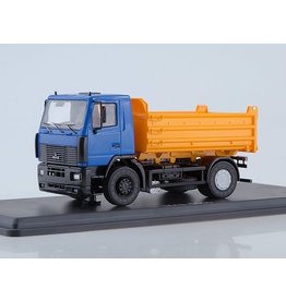 MAZ(Minski Avtomobilnyi Zavod) MAZ-5550 DUMPER TRUCK(blue/yellow)