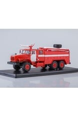 URAL AUTOMOTIVE PLANT FIRE ENGINE AC-7,5-40(URAL-4320)with white stripes