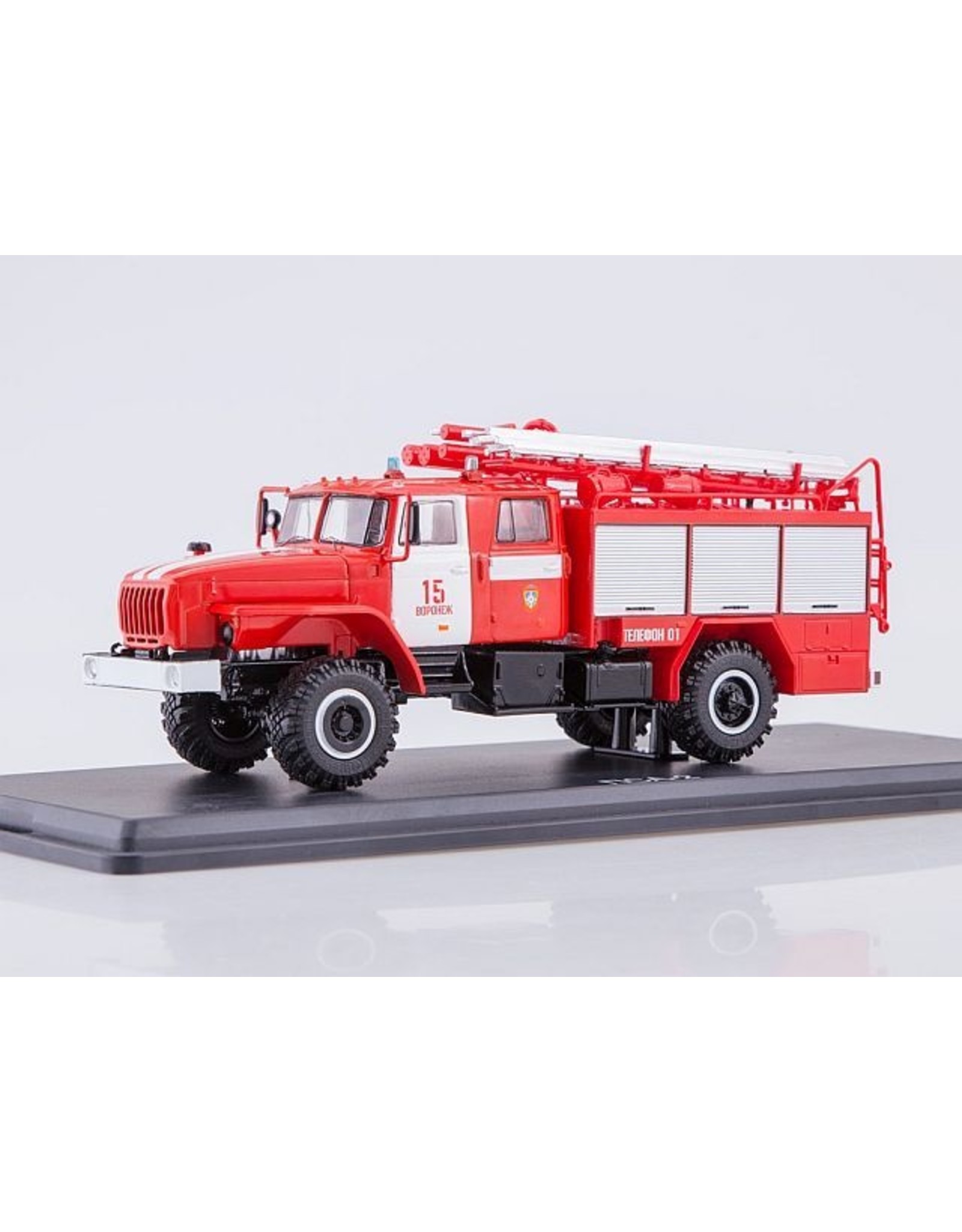 URAL AUTOMOTIVE PLANT FIRE TRUCK PSA-2(URAL-43206)WORONESCH""