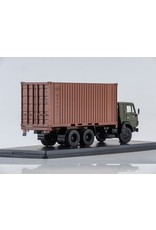 KAMAZ KAMAZ-53212 WITH 20ft.CONTAINER(khaki/brown)