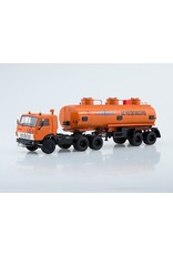 KAMAZ KAMAZ-54112 TRACTOR TRUCK WITH TANKER SEMITRAILER NEFAZ-96742(orange)