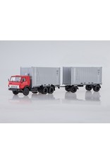 KAMAZ KAMAZ-55312 CONTAINER TRUCK WITH GKB-8350 TRAILER