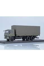 KAMAZ KHAMAZ-65117 FLATBED TRUCK WITH TILT(facelift)khaki