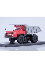 BelAZ BELAZ-7522 QUARRY DUMP TRUCK(red/grey)