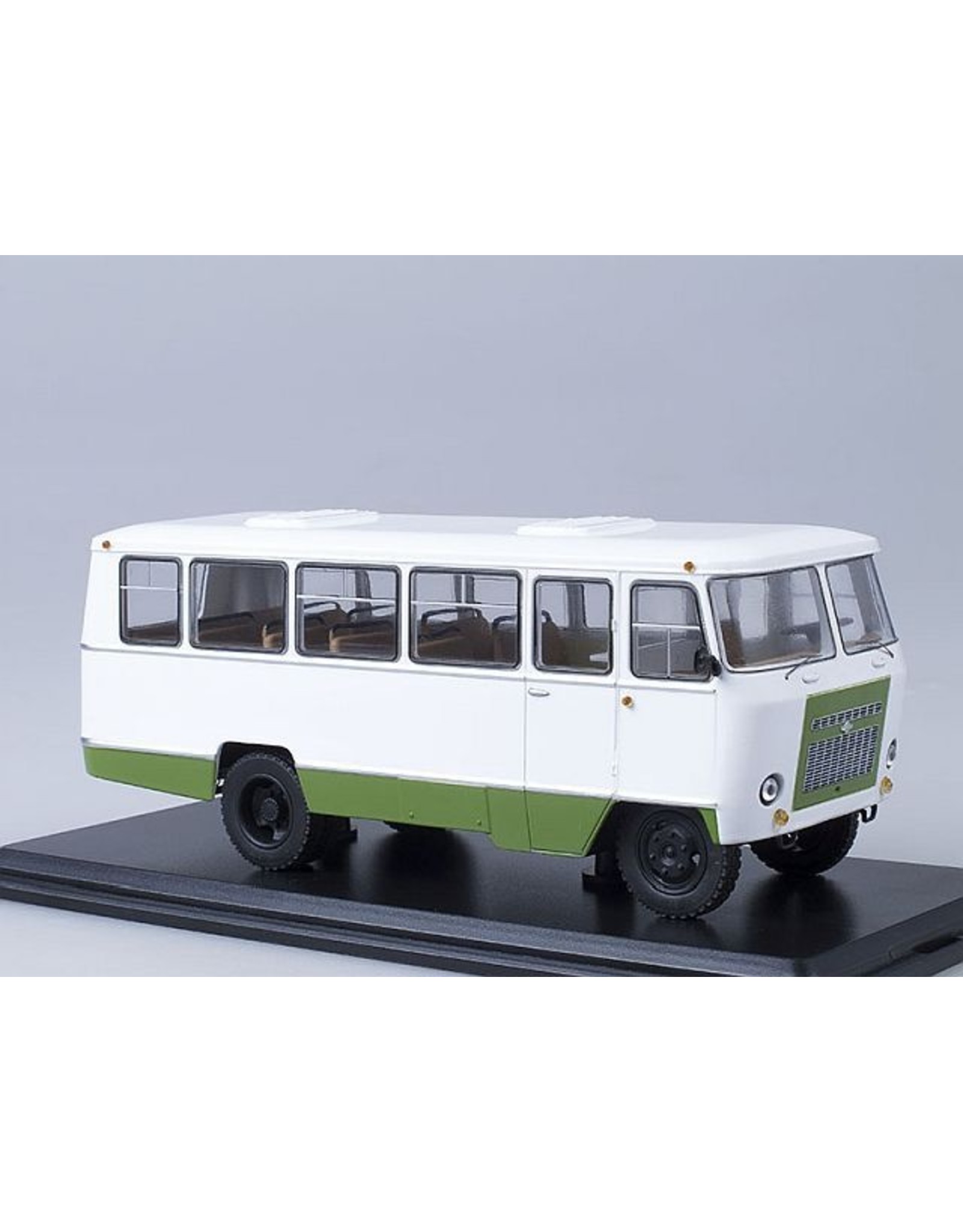 AvtoKuban Kuban G1A1-02 suburban bus(white/green).