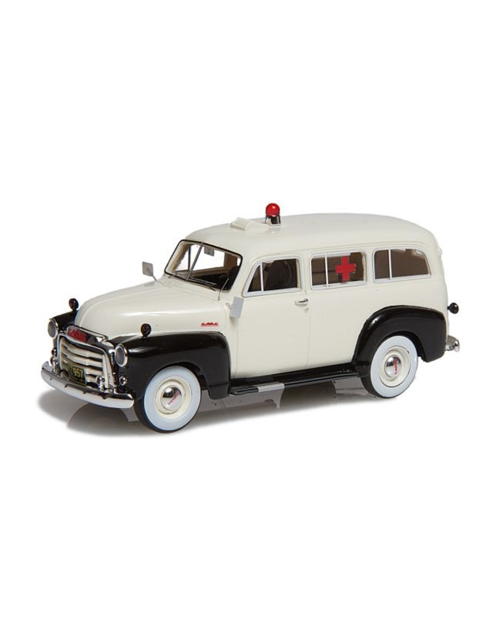 GMC GMC SUBURBAN AMBULANCE(1952)black/white