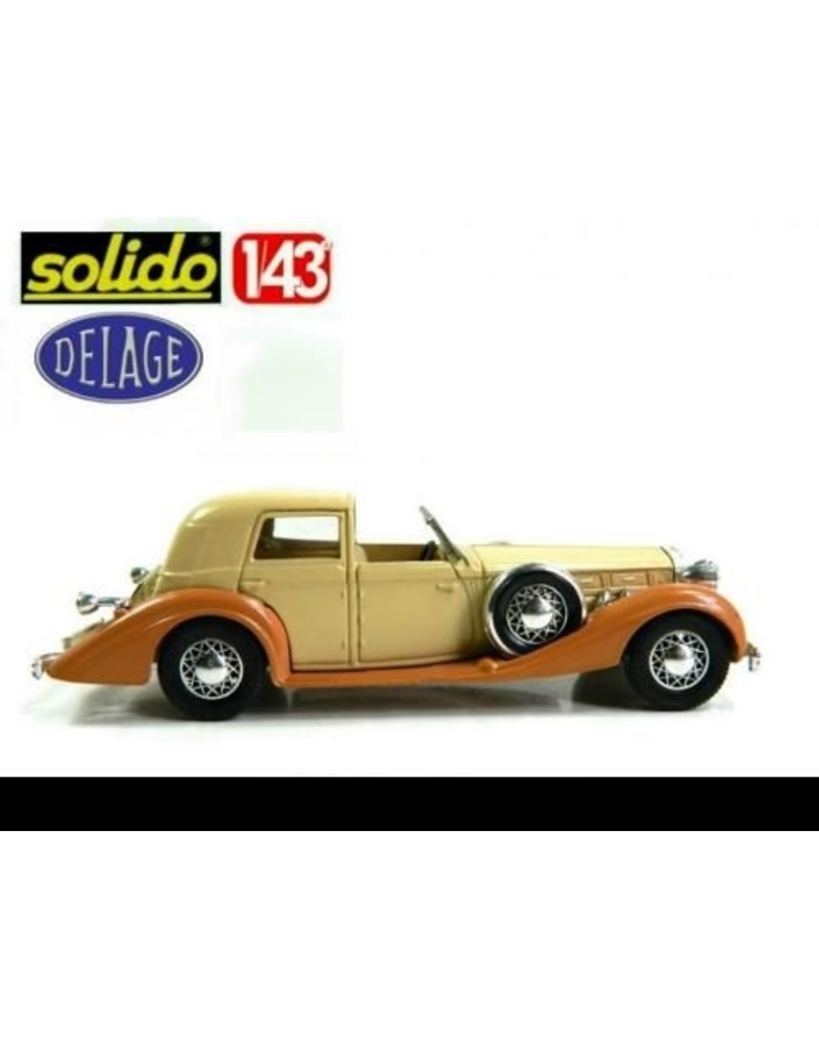 Delage Delage DS 120 (1935) brown/creme light brown