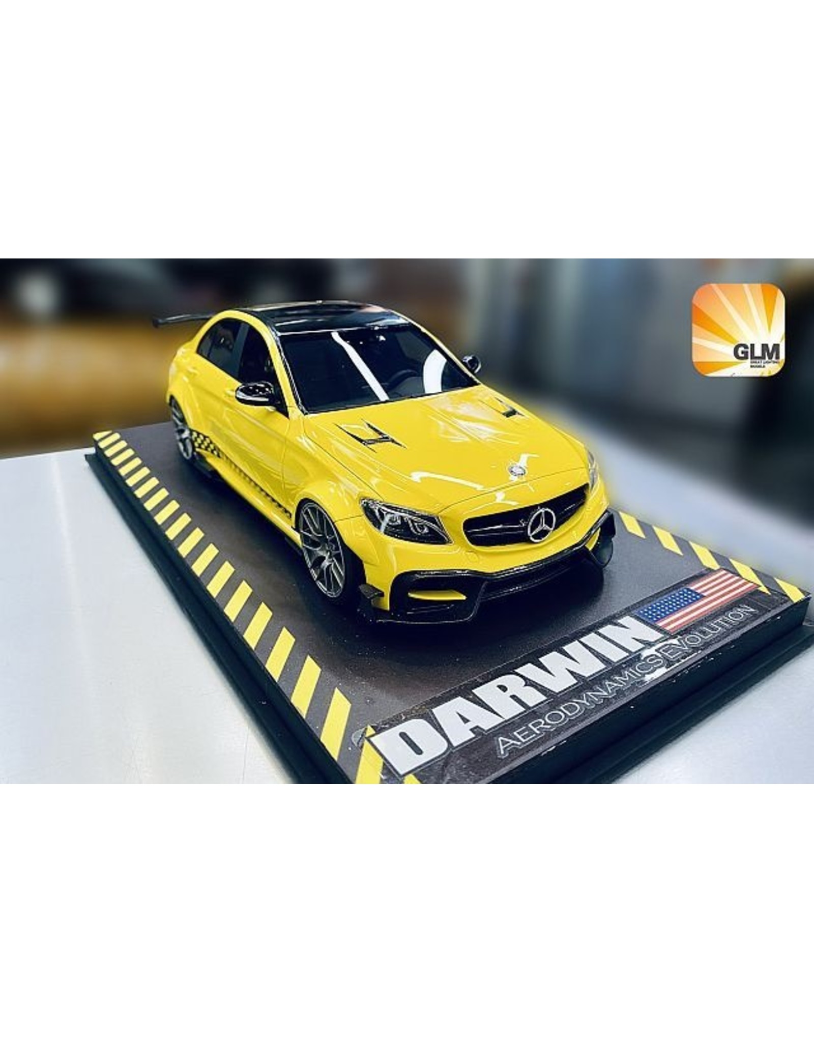 Mercedes-Benz AMG by DarwinPRO DarwinPRO Widebody Mercedes-Benz C63s AMG(yellow).