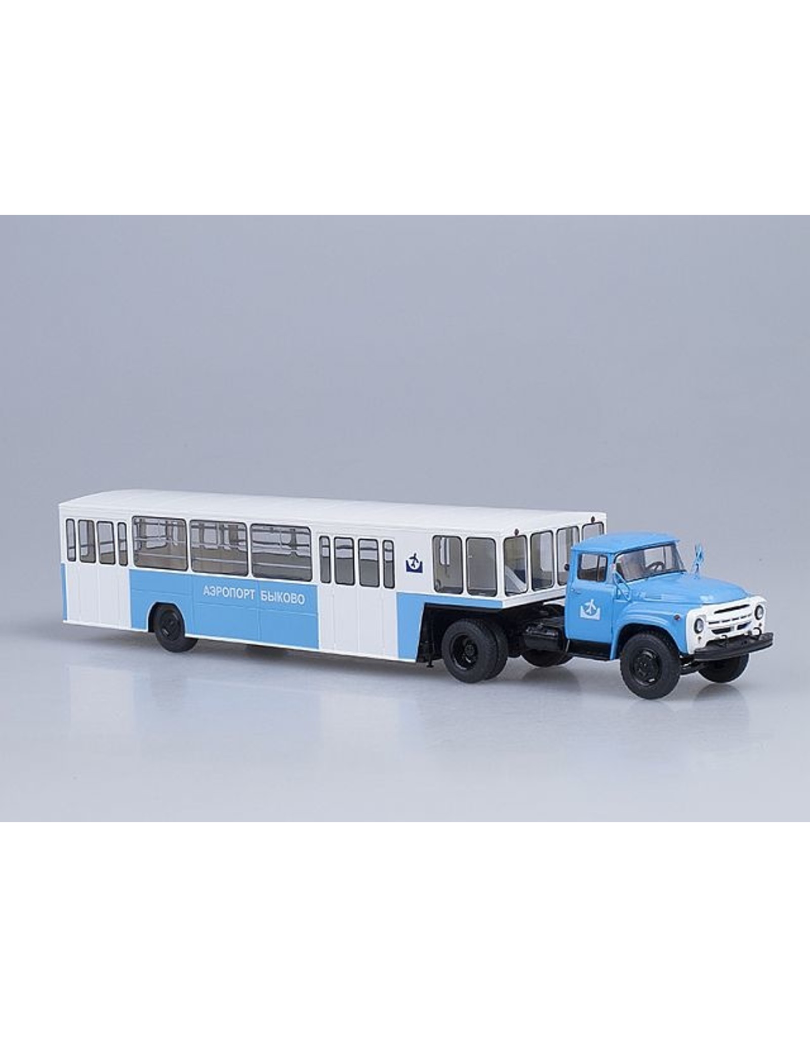 ZiL ZiL-130V1 WITH AIRPORT BUS SEMITRAILER APPA-4 Bycavo