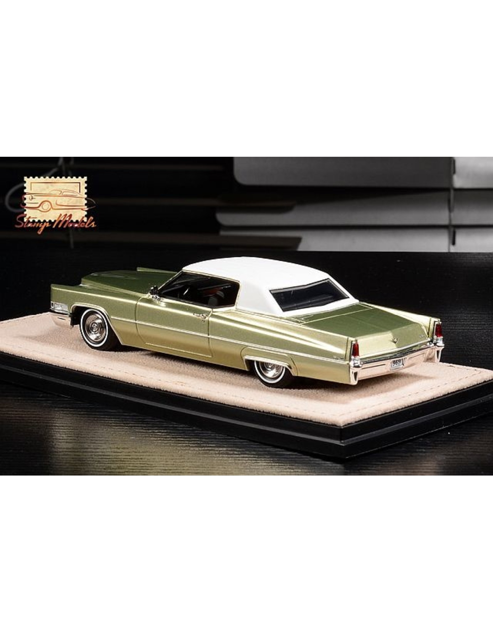 Cadillac(General Motors) Cadillac Coupe Deville(1969)Palmetto green metallic