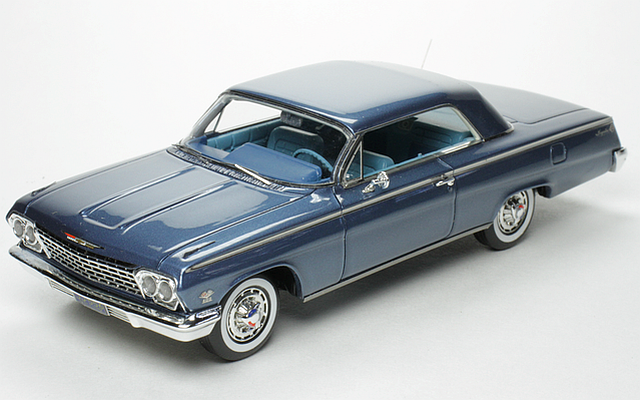 Chevrolet Impala SS Hardtop(1962)Nassau blue.