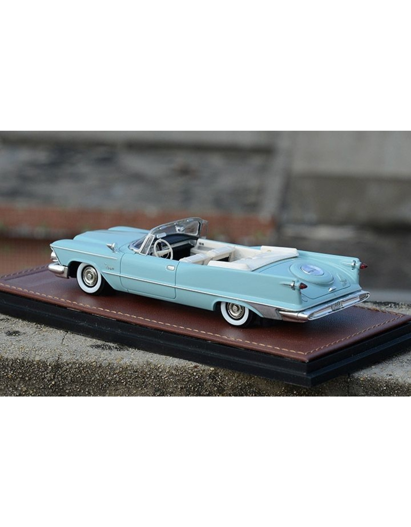 Imperial(Chrysler) Imperial Crown convertible(1959)open top(Normandy blue).