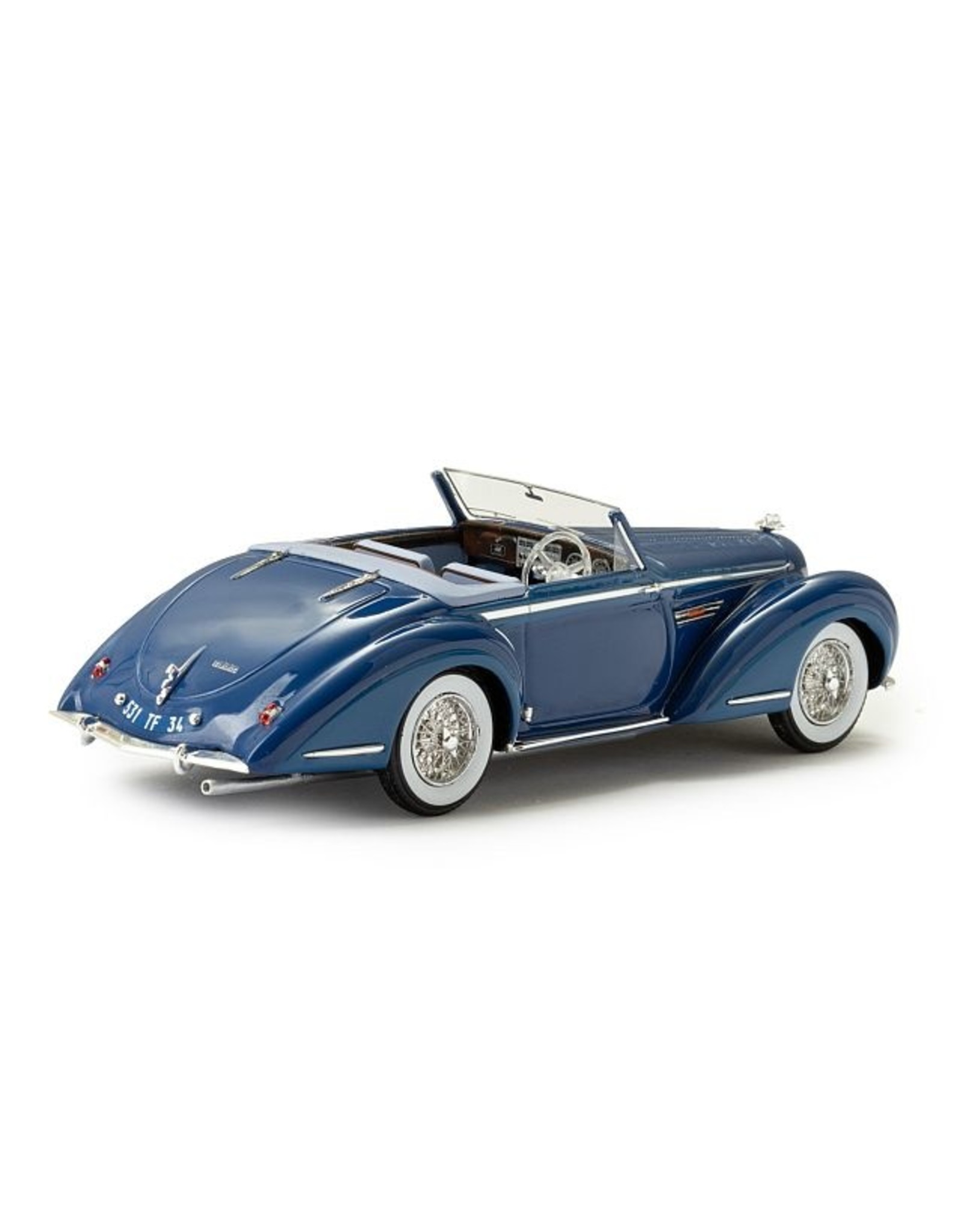 Delahaye by Chapron Delahaye 135 MS Henri Chapron(cabriolet)1947(open)2 tones blue