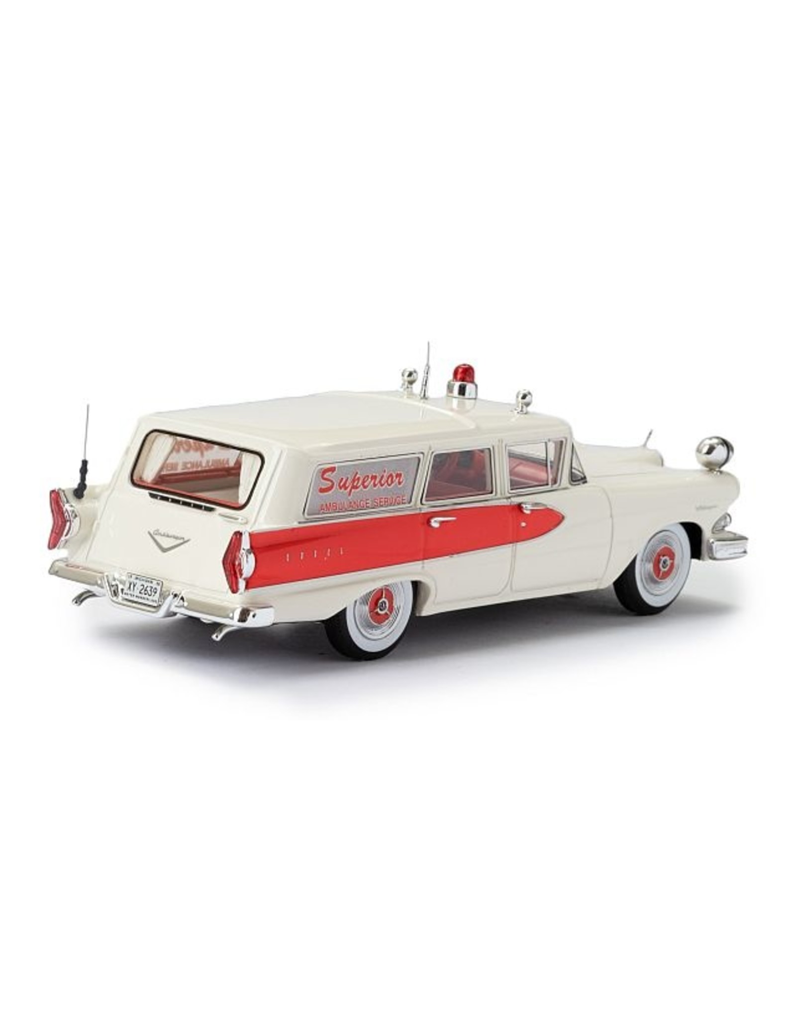 Edsel Edsel Villager Ambulance(1958)Amblewagon(red/white)