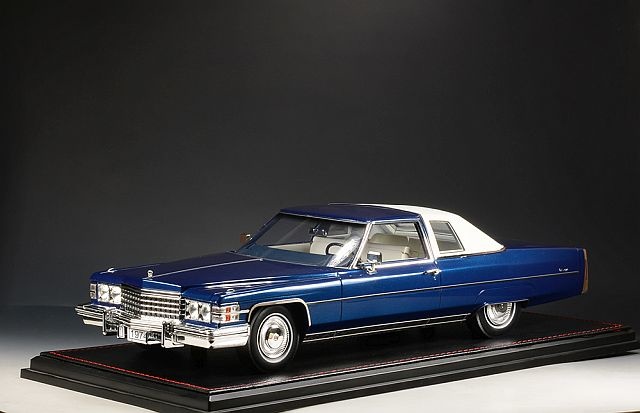 Art Toys Cadillac Coupe Deville 1974 Regal Blue Firemist art-toys-cadillac-coupe-deville-1974-regal-blue-firemist
