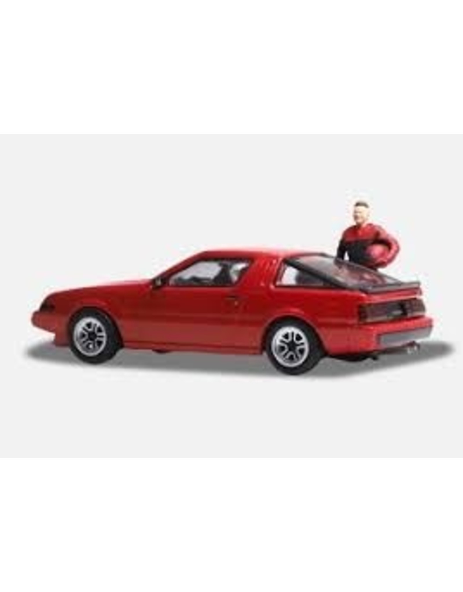 Mitsubishi Mitsubishi Starion(red)with driver figure)