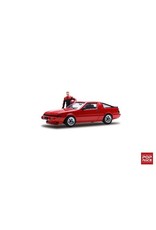 Mitsubishi Mitsubishi Starion(red)with driver figure)